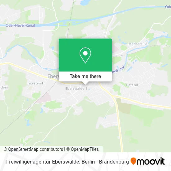 Freiwilligenagentur Eberswalde map