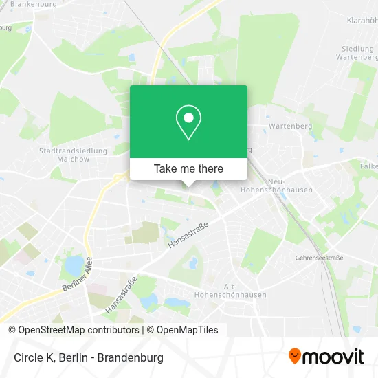 Circle K map