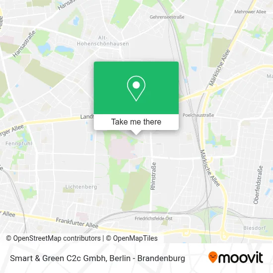 Smart & Green C2c Gmbh map
