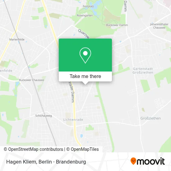 Hagen Kliem map