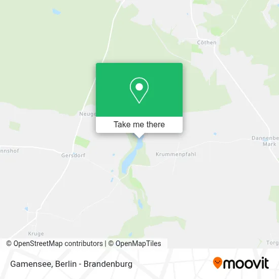 Gamensee map