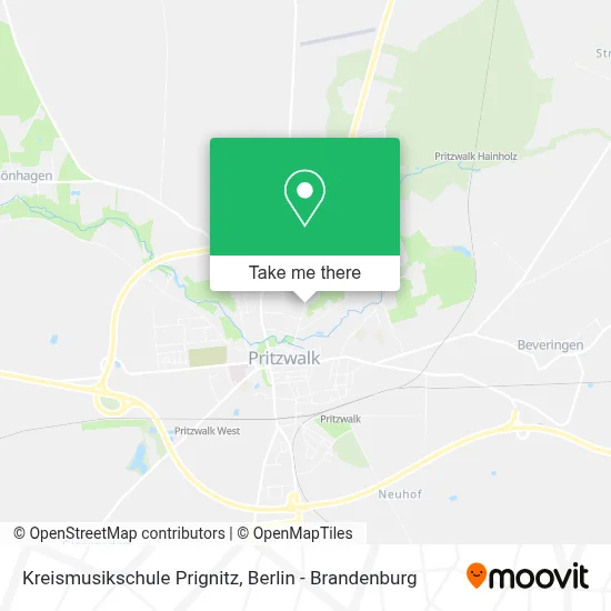 Kreismusikschule Prignitz map