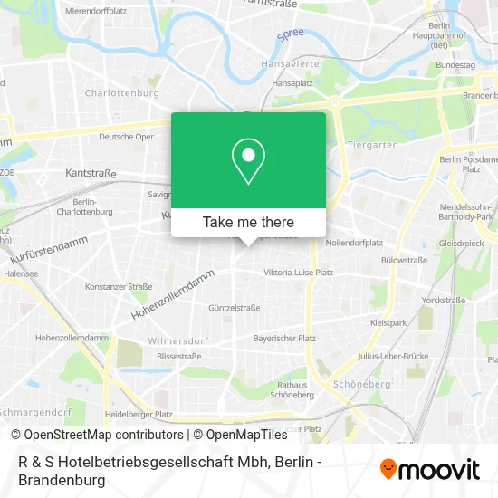 R & S Hotelbetriebsgesellschaft Mbh map
