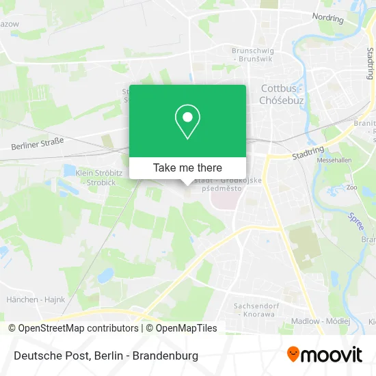 Deutsche Post map
