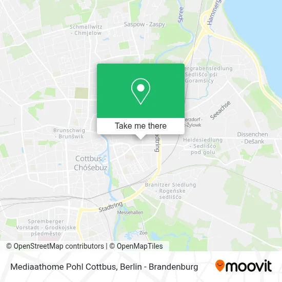 Mediaathome Pohl Cottbus map