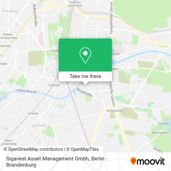 Sigavest Asset Management Gmbh map