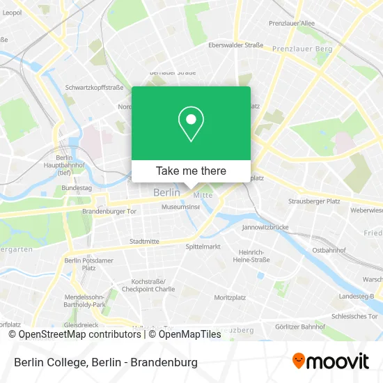 Berlin College map
