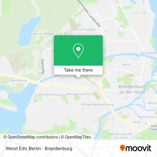 Weist Edv map