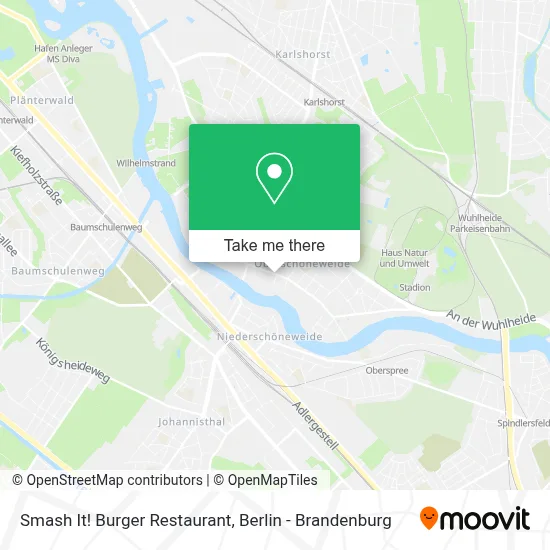 Smash It! Burger Restaurant map
