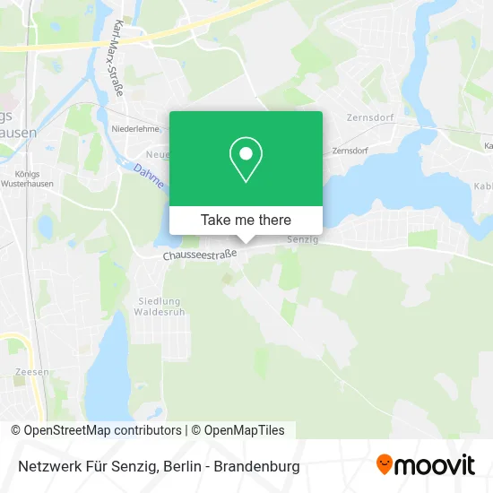 Netzwerk Für Senzig map