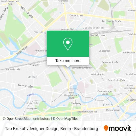 Tab Exekutivdesigner Design map