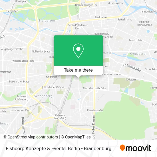 Fishcorp Konzepte & Events map