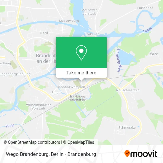 Wego Brandenburg map