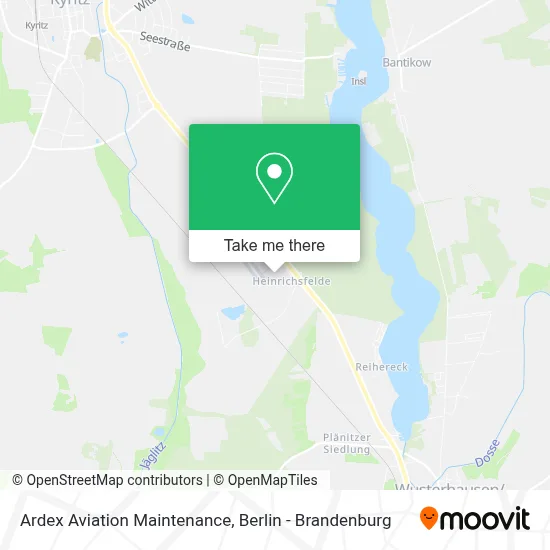 Ardex Aviation Maintenance map