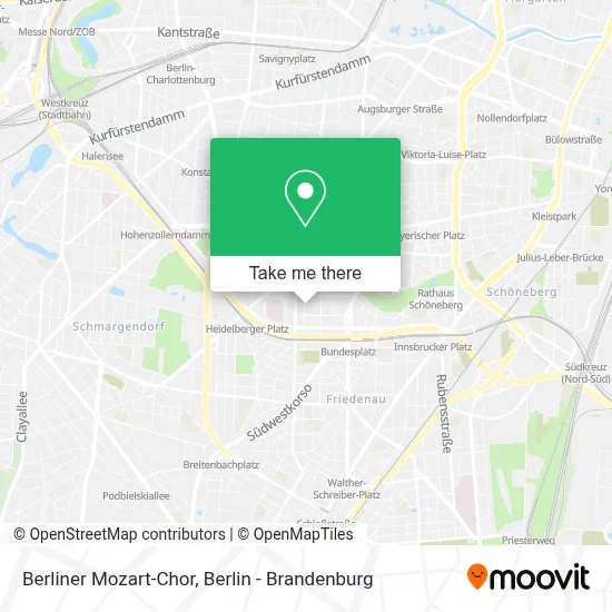 Berliner Mozart-Chor map