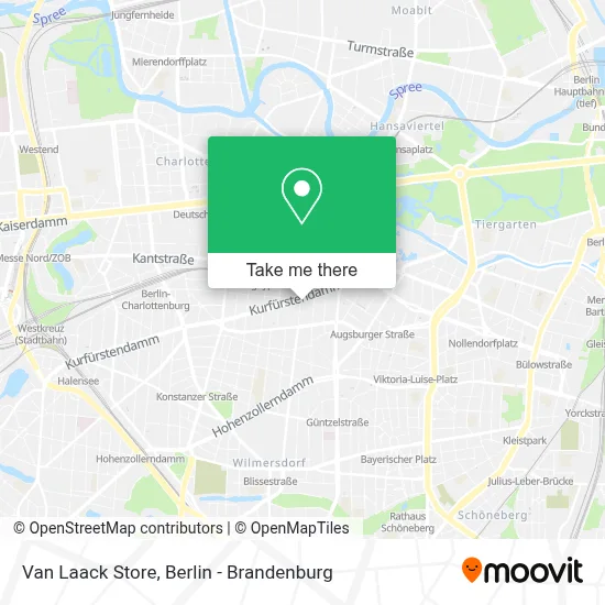 Van Laack Store map