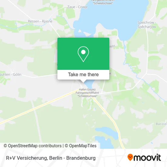 R+V Versicherung map