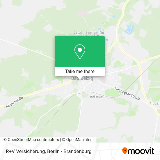 R+V Versicherung map
