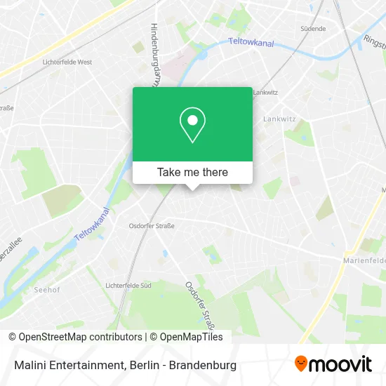 Malini Entertainment map