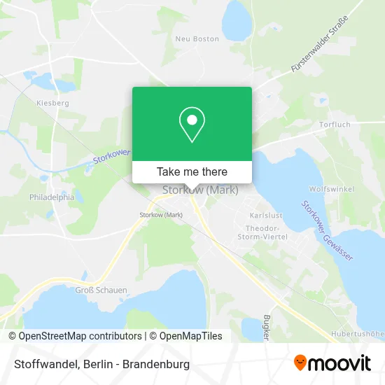 Stoffwandel map