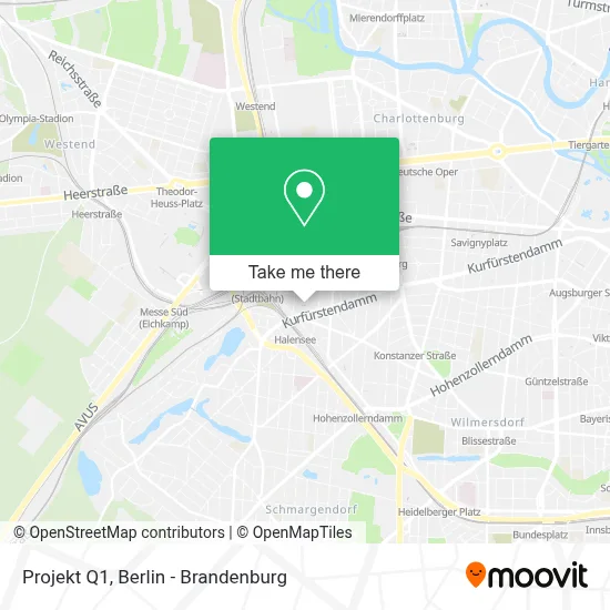 Projekt Q1 map