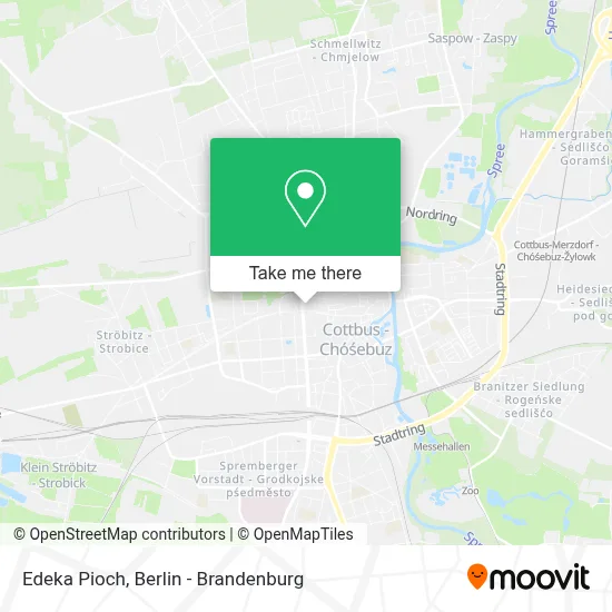 Edeka Pioch map