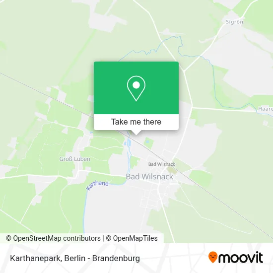 Karthanepark map