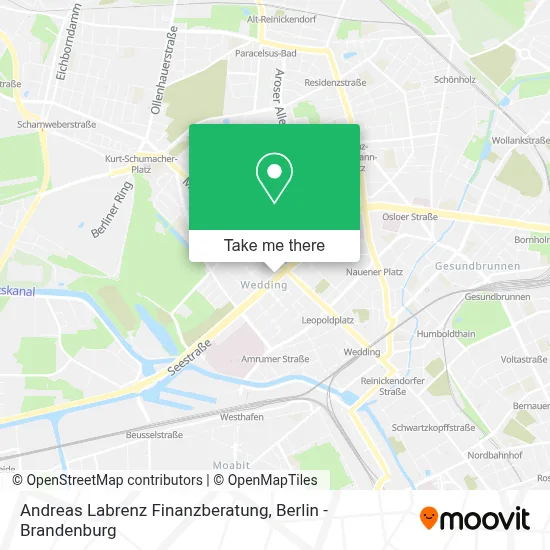 Andreas Labrenz Finanzberatung map