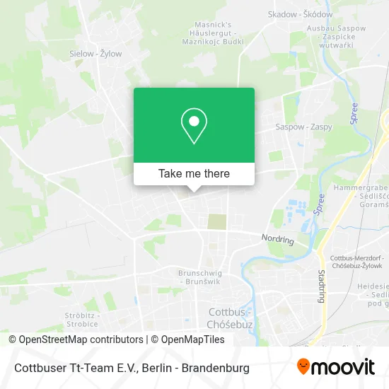 Cottbuser Tt-Team E.V. map