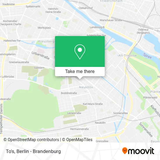 To's map