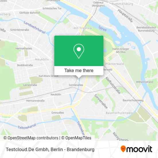 Testcloud.De Gmbh map