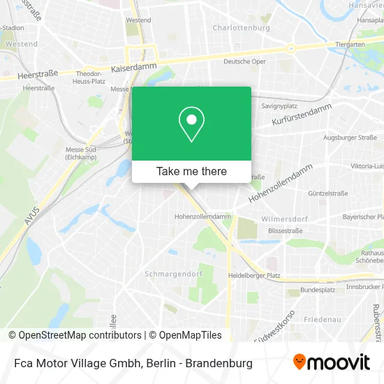 Fca Motor Village Gmbh map