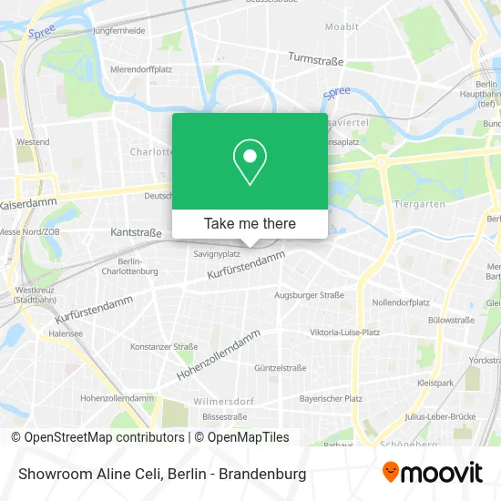 Showroom Aline Celi map