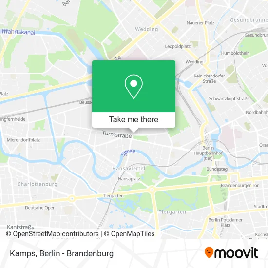 Kamps map