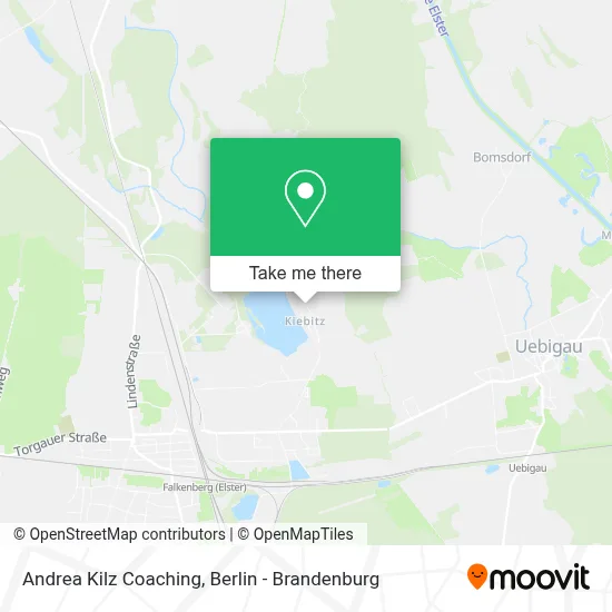 Andrea Kilz Coaching map