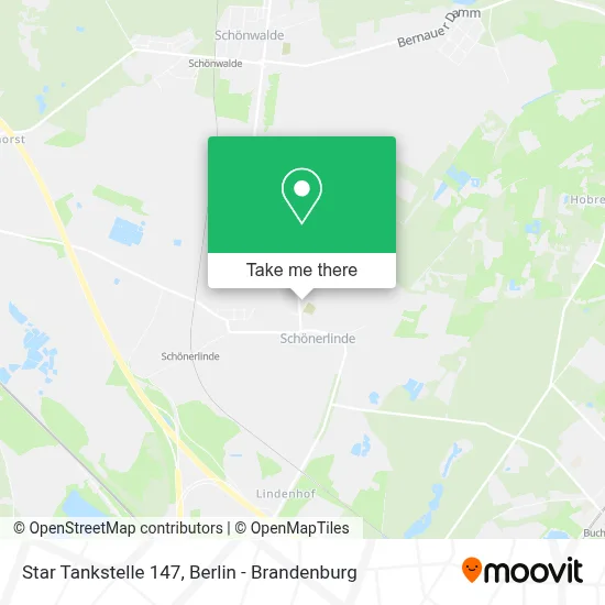 Star Tankstelle 147 map