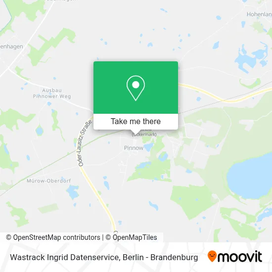 Wastrack Ingrid Datenservice map