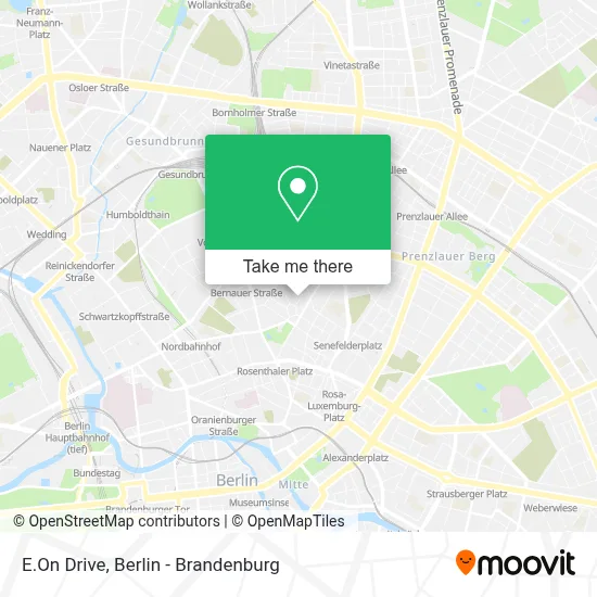 E.On Drive map