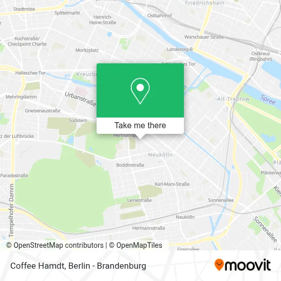 Coffee Hamdt map