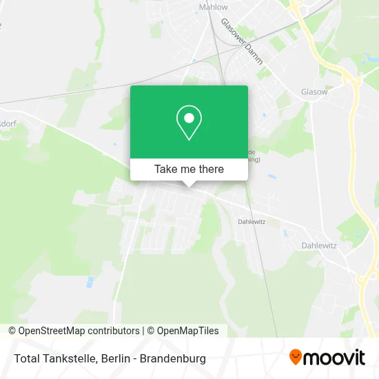 Total Tankstelle map