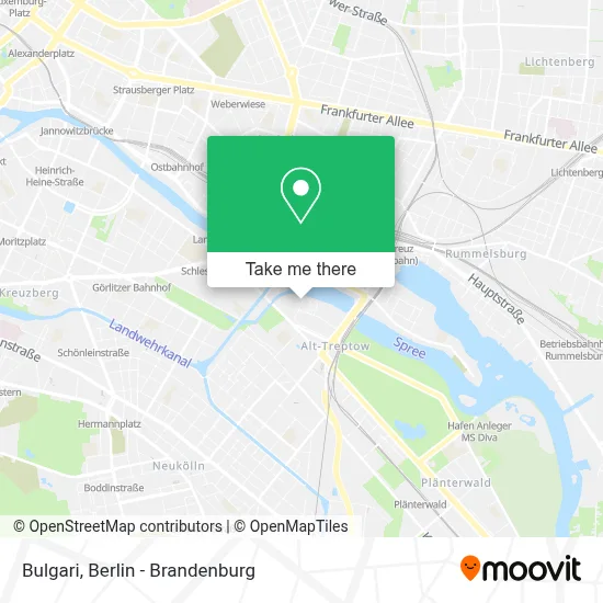 Bulgari map