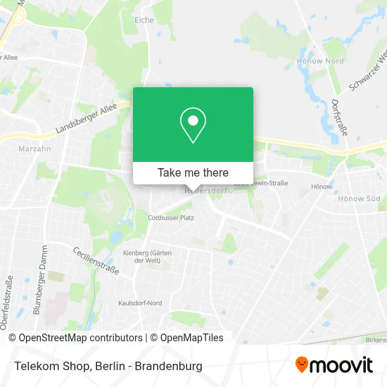 Telekom Shop map