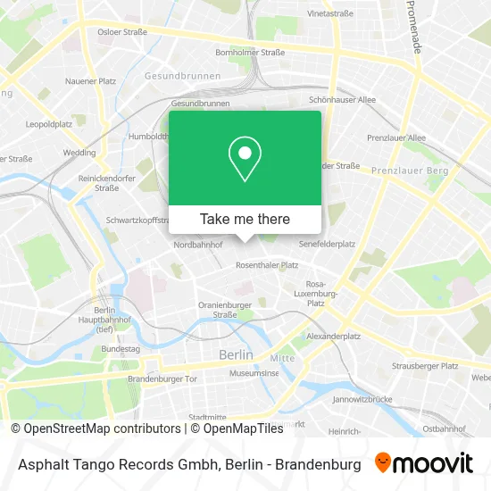 Asphalt Tango Records Gmbh map