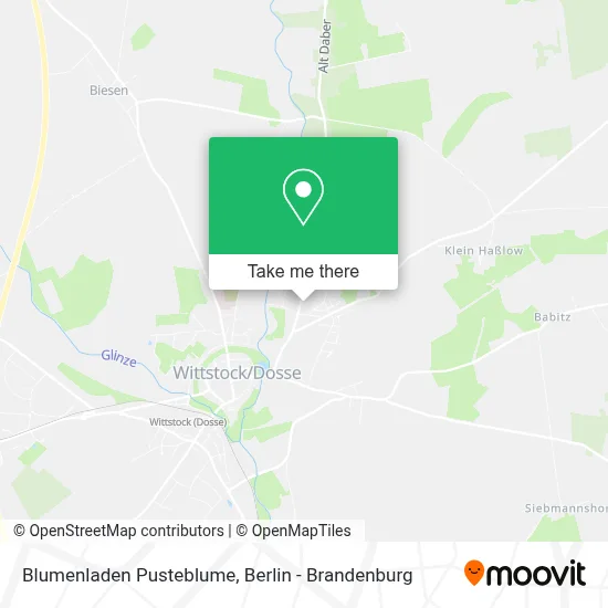 Blumenladen Pusteblume map