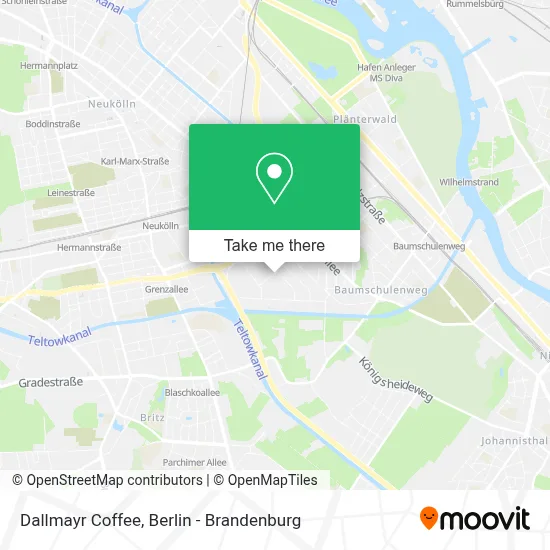 Dallmayr Kaffee map