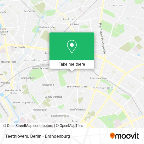 Teethlovers map
