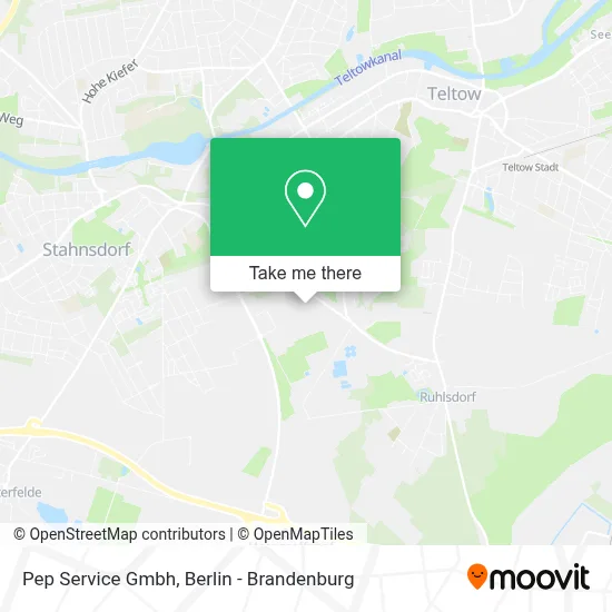 Pep Service Gmbh map