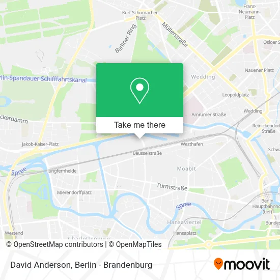 David Anderson map