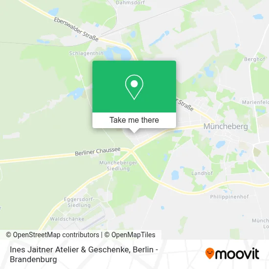 Ines Jaitner Atelier & Geschenke map
