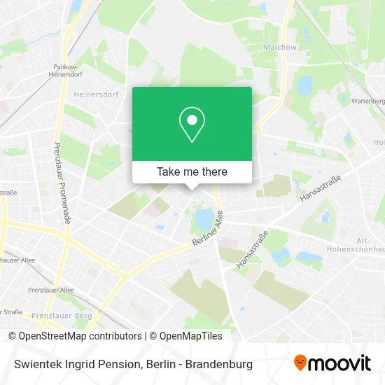 Swientek Ingrid Pension map